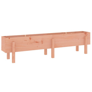 Fioriera Rialzata Giardino 160x30x38 cm Legno Massello Douglas 825196