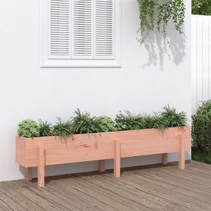 Fioriera Rialzata Giardino 160x30x38 cm Legno Massello Douglas 825196