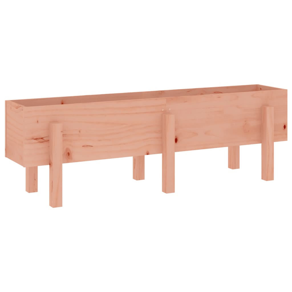 Fioriera Rialzata Giardino 121x30x38 cm Legno Massello Douglas 825203