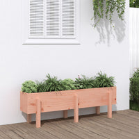 Fioriera Rialzata Giardino 121x30x38 cm Legno Massello Douglascod mxl 128653