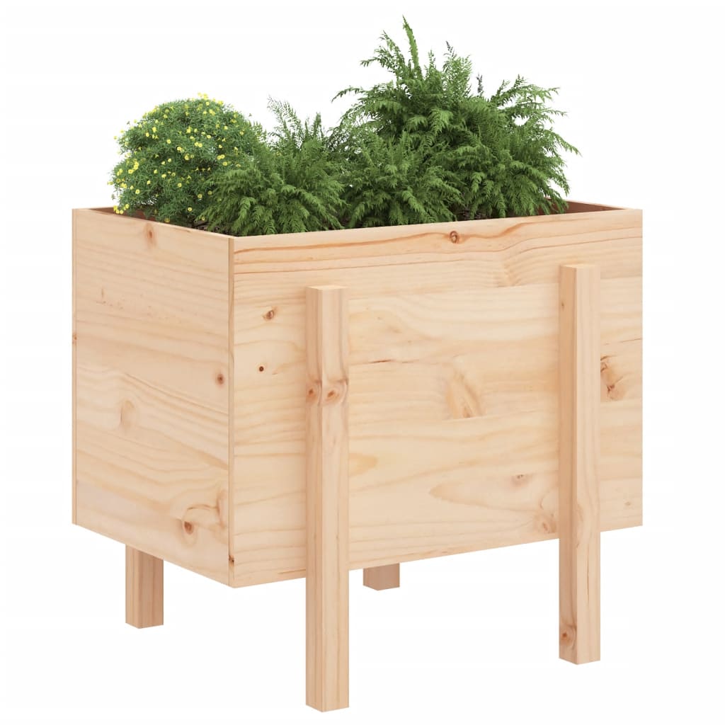 Fioriera da Giardino 62x50x57 cm in Legno Massello di Pinocod mxl 80837