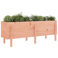 Fioriera Rialzata Giardino 160x50x57 cm Legno Massello Douglascod mxl 79920