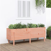 Fioriera Rialzata Giardino 160x50x57 cm Legno Massello Douglascod mxl 79920