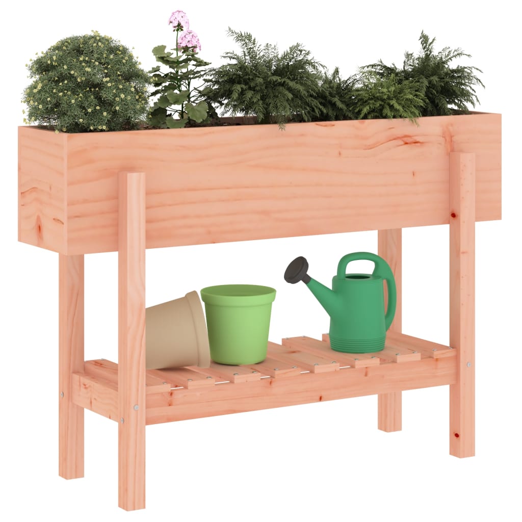 Fioriera Rialzata Giardino 101x30x69 cm Legno Massello Douglascod mxl 80792