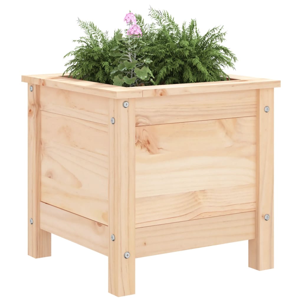 Fioriera da Giardino 40x40x39 cm in Legno Massello di Pinocod mxl 80838