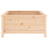 Fioriera da Giardino 82,5x82,5x39 cm in Legno Massello di Pino 825296