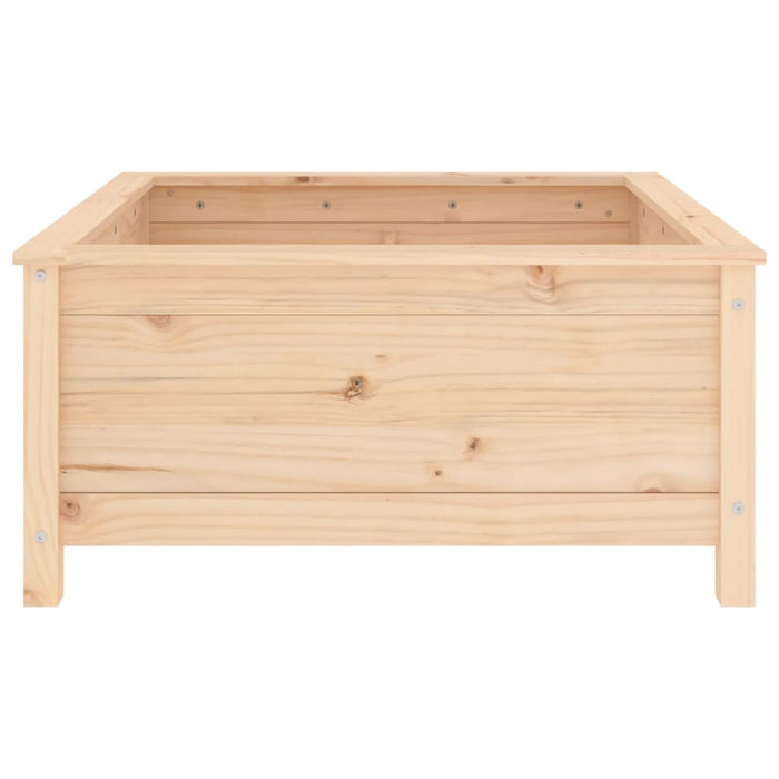 Fioriera da Giardino 82,5x82,5x39 cm in Legno Massello di Pino 825296