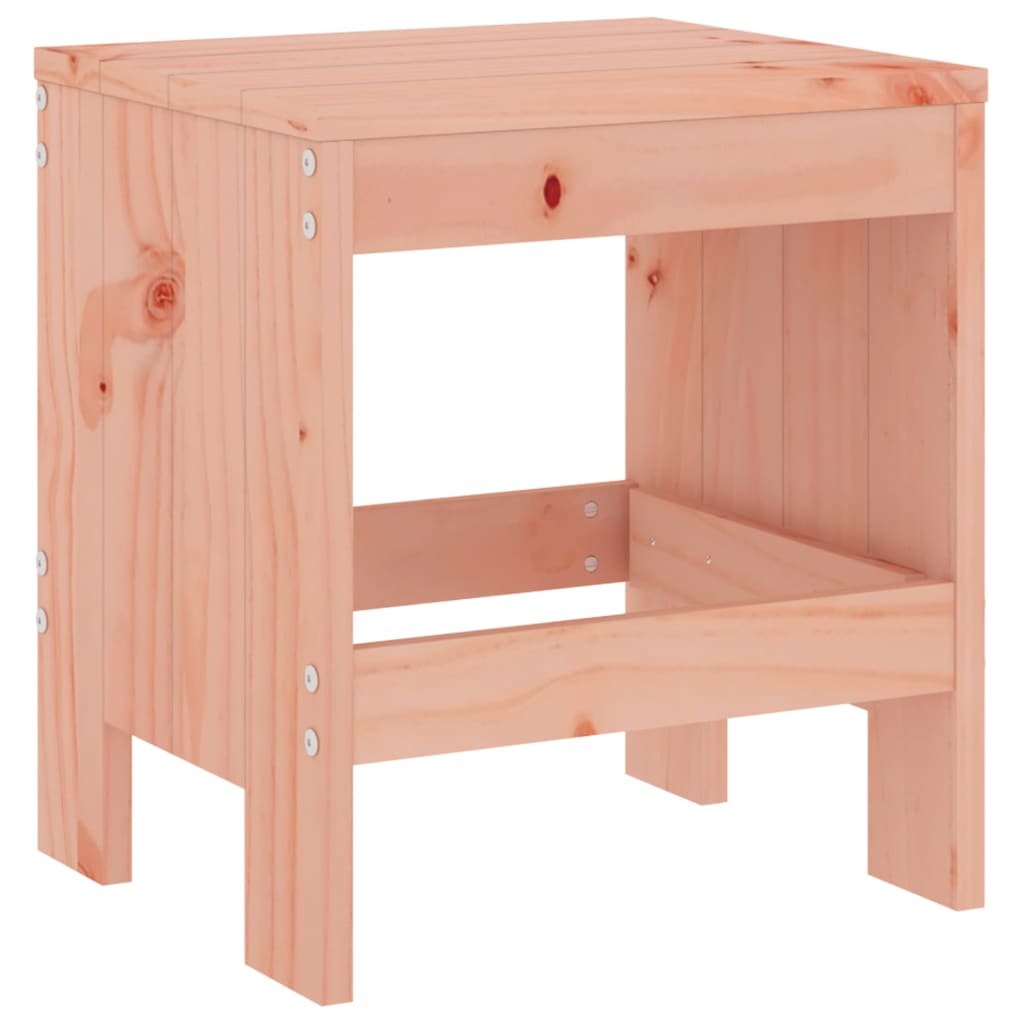 Sgabelli da Giardino 2pz 40x36x45 cm Legno Massello di Douglas 825343