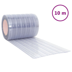 Tenda per Porte Trasparente 300 mm x 2,6 mm 10 m in PVC 153863