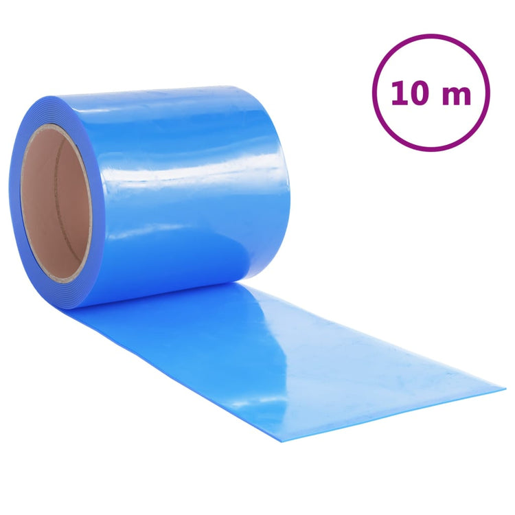 Tenda per Porte Blu 200 mm x 1,6 mm 10 m in PVC 153870