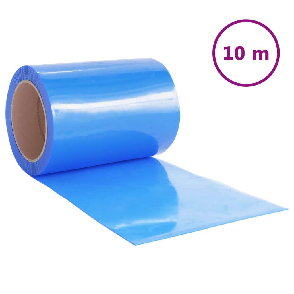 Tenda per Porte Blu 300 mm x 2,6 mm 10 m in PVC 153873