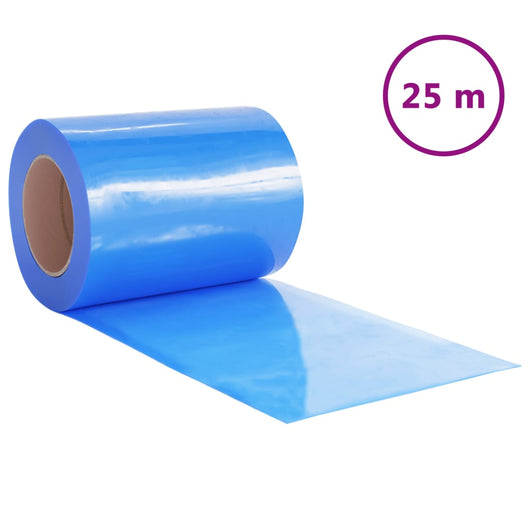 Tenda per Porte Blu 300 mm x 2,6 mm 25 m in PVC 153874