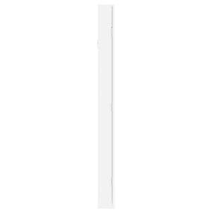 Armadio Portagioie con Specchio a Muro Bianco 30x8,5x106 cm 353214