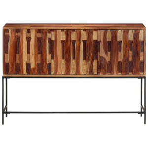 Credenza 110x28x76 cm in Legno Massello di Acacia 351787