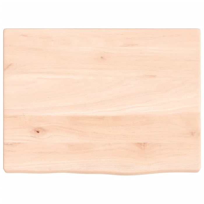 Ripiano a Parete 40x30x2 cm Legno Massello Rovere Non Trattato 363506