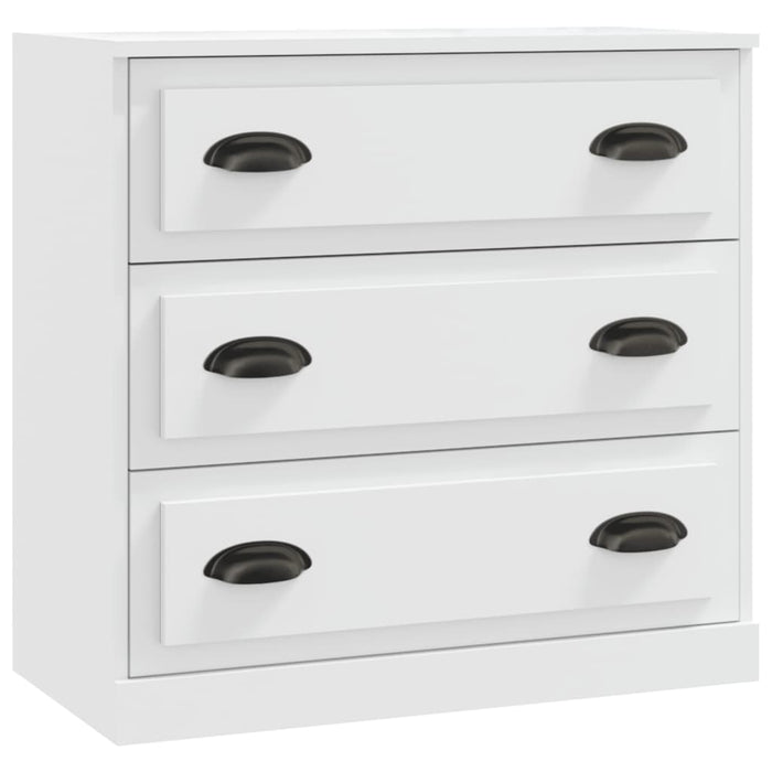 Credenze 3 pz Bianco in Legno Multistrato 3185215