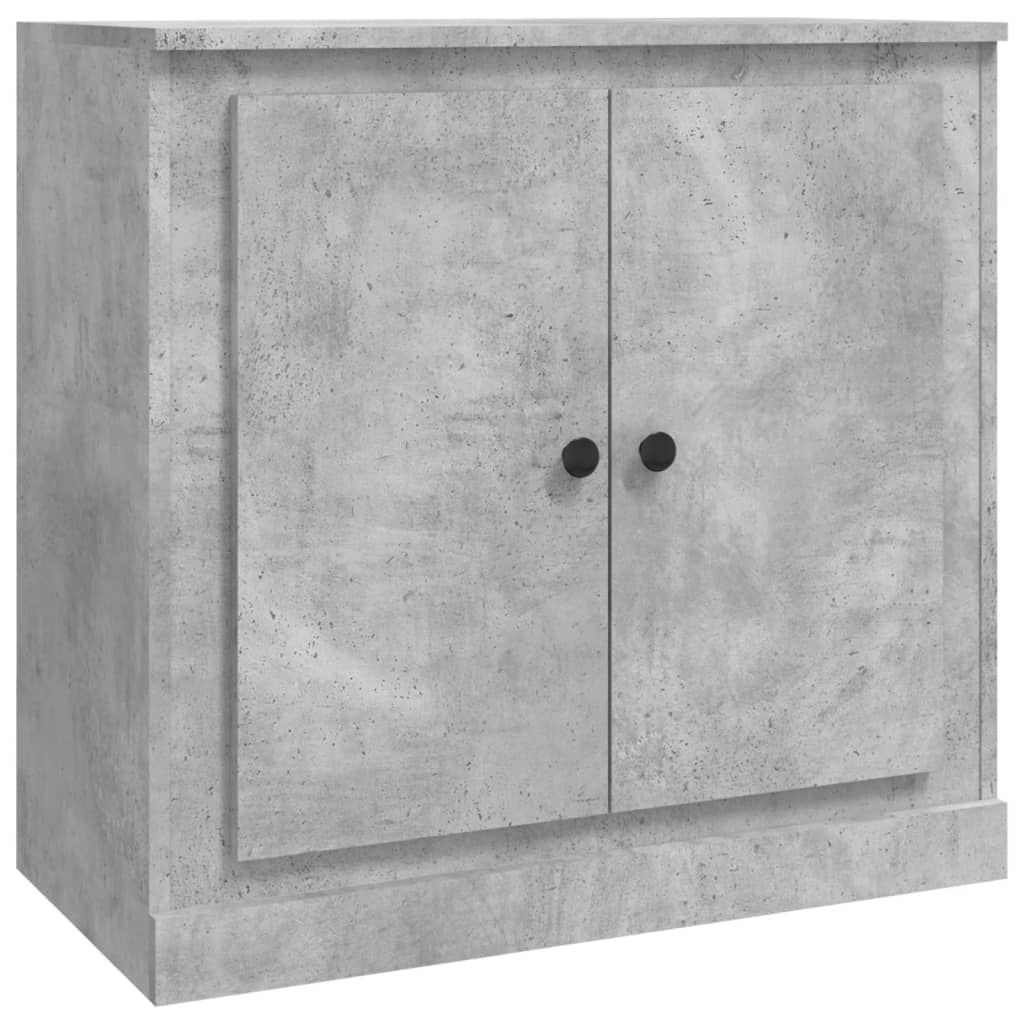 Credenze 3 pz Grigio Cemento in Legno Multistrato 3185219