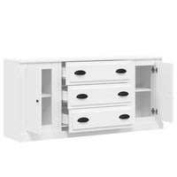 Credenze 3 pz Bianco in Legno Multistrato 3185247