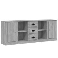 Credenze 3 pz Grigio Sonoma in Legno Multistrato 3185261