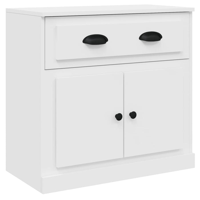 Credenze 3 pz Bianco in Legno Multistrato 3185271