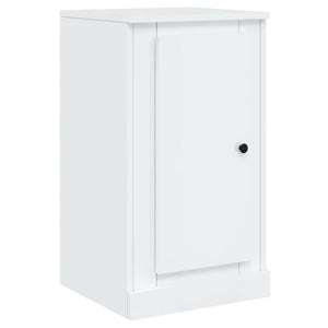 Credenze 3 pz Bianco Lucido in Legno Multistrato 3185273