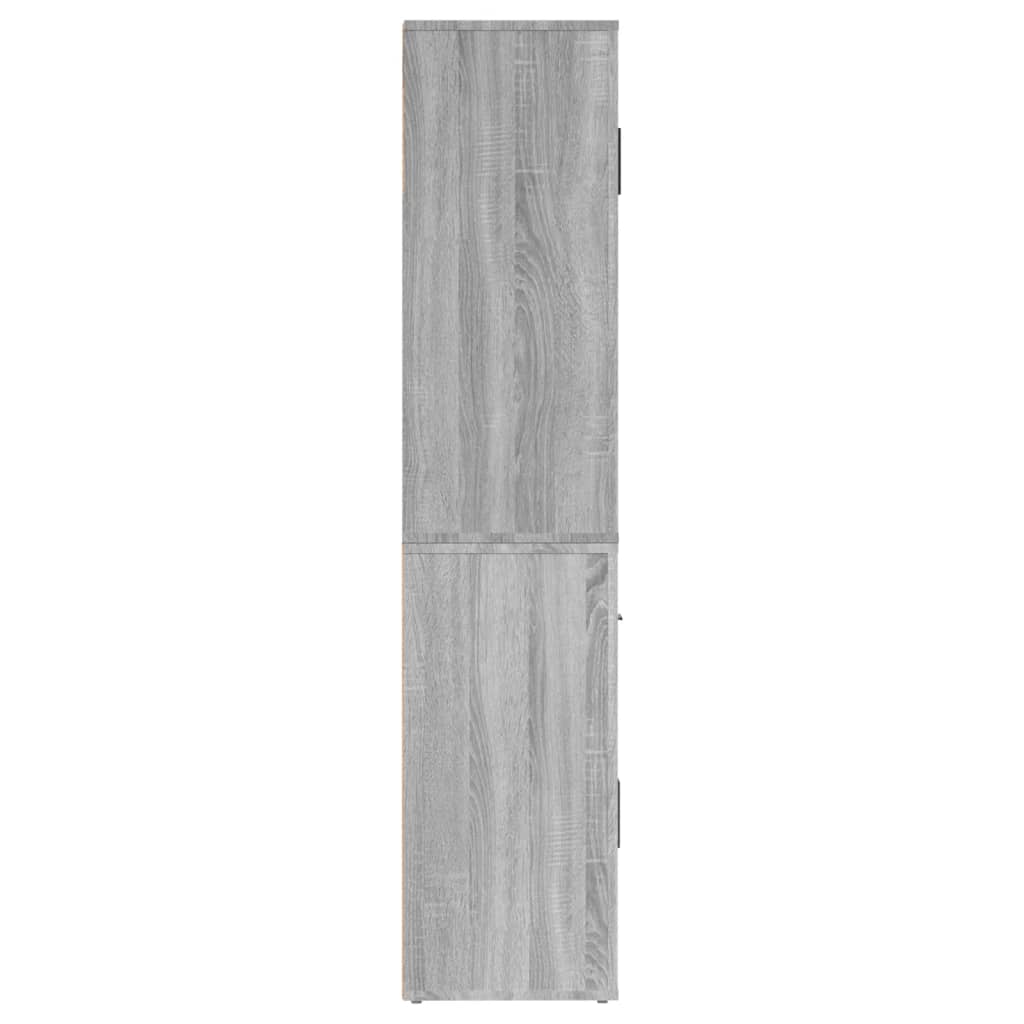 Credenza Grigio Sonoma in Legno Multistrato 3185373