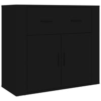 Credenza Nera in Legno Multistrato 3185376