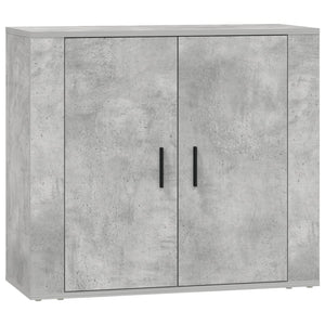 Credenze 3 pz Grigio Cemento in Legno Multistrato 3185419