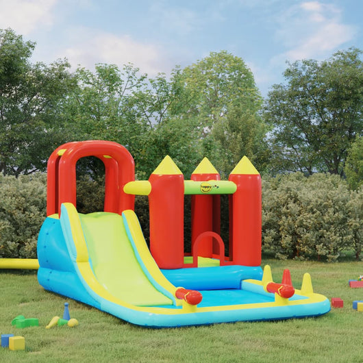 Happy Hop Castello Gonfiabile con Scivolo e Piscina 298x400x221 cm 94241