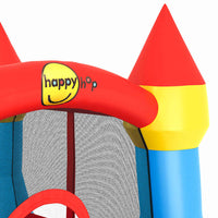 Happy Hop Castello Gonfiabile con Scivolo 264x365x214 cm 94246