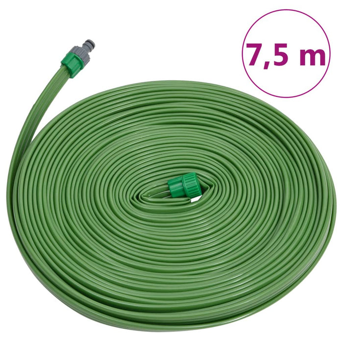 Tubo di Irrigazione 3 Tubi Verde 7,5 m PVC 154360