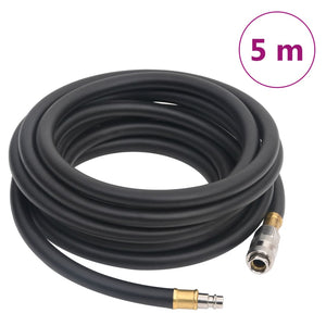 Tubo Aria Ibrido Nero 0,6" 5 m in Gomma e PVC 154493