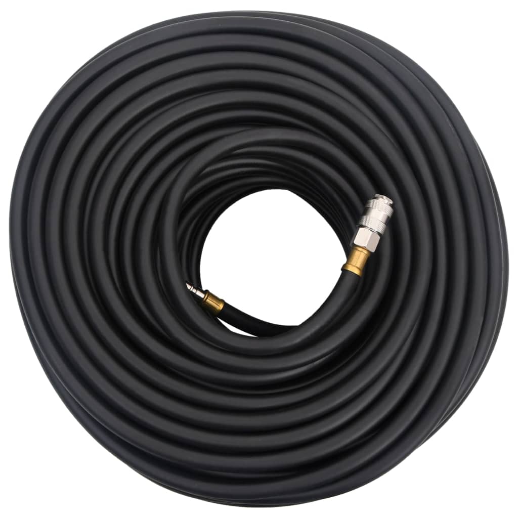 Tubo Aria Ibrido Nero 0,6" 50 m in Gomma e PVC 154499