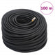 Tubo Aria Ibrido Nero 0,6" 100 m in Gomma e PVC 154501