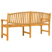 Panca da Giardino 179,5x60x90 cm in Legno Massello di Teak 364410