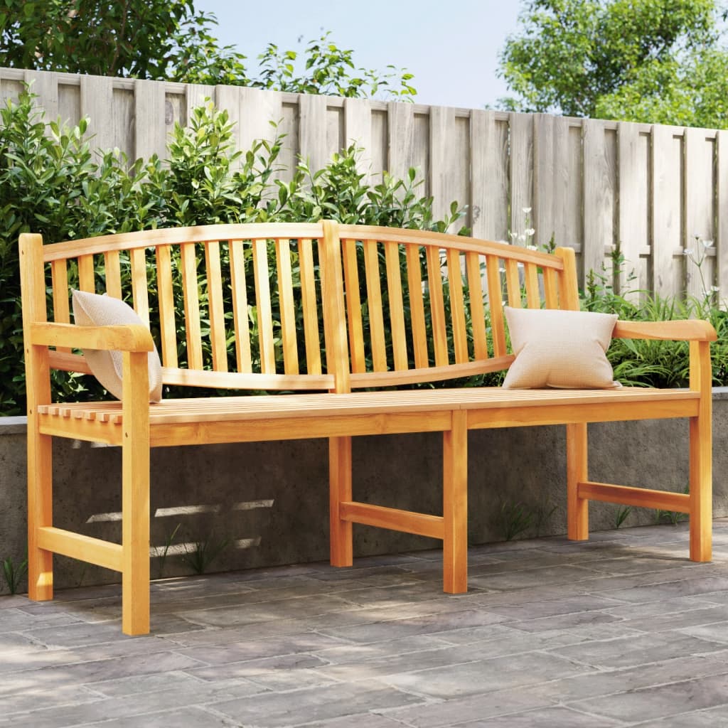 Panca da Giardino 179,5x60x90 cm in Legno Massello di Teak 364410