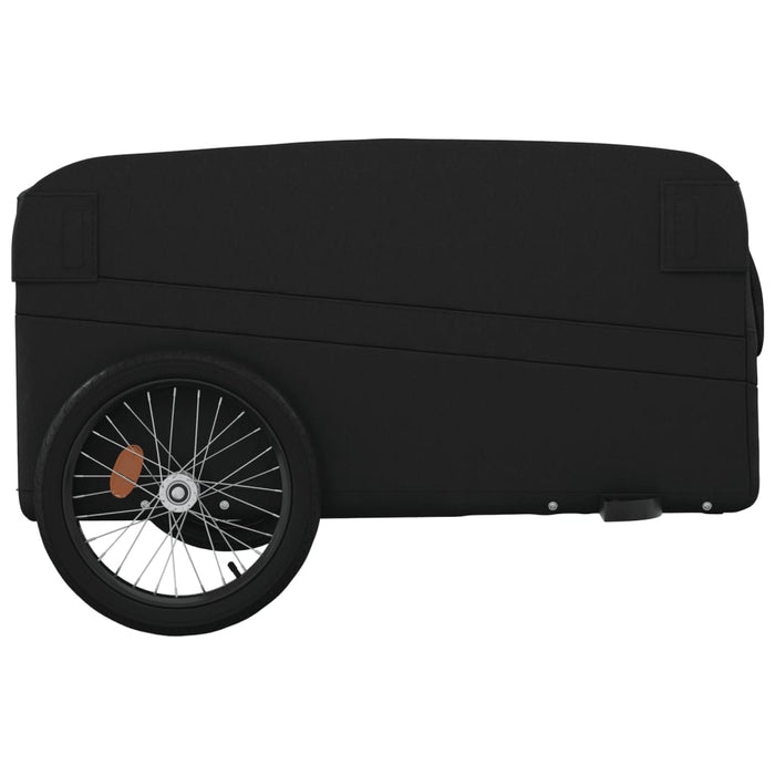 Rimorchio da Bici Nero 45 kg in Ferro 94052