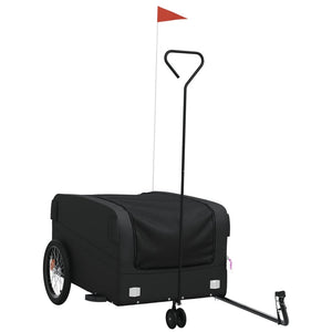 Rimorchio da Bici Nero 45 kg in Ferrocod mxl 86623