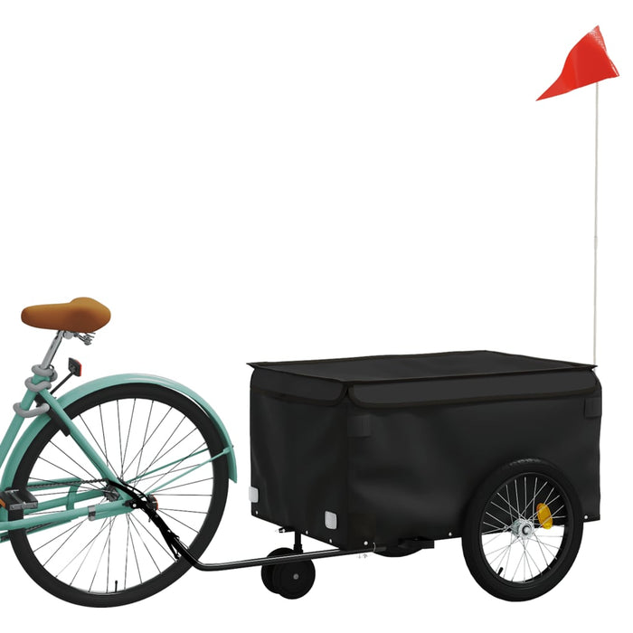 Rimorchio da Bici Nero 30 kg in Ferrocod mxl 114089