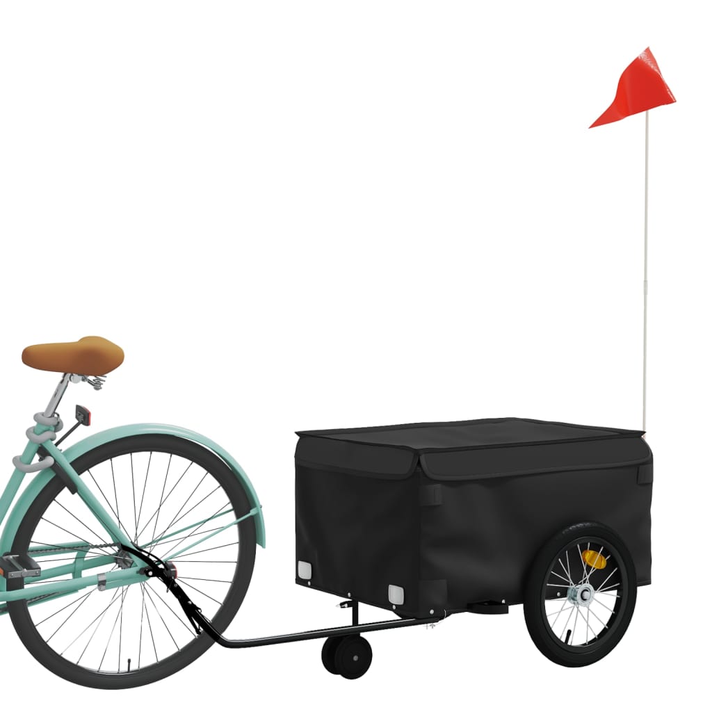 Rimorchio da Bici Nero 45 kg in Ferrocod mxl 116371