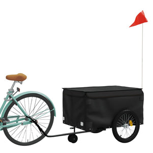 Rimorchio da Bici Nero 45 kg in Ferrocod mxl 114049