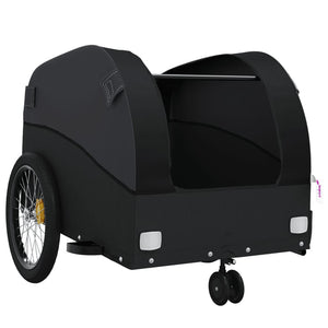 Rimorchio da Bici Nero 30 kg in Ferro 94143