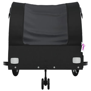 Rimorchio da Bici Nero 45 kg in Ferro 94150