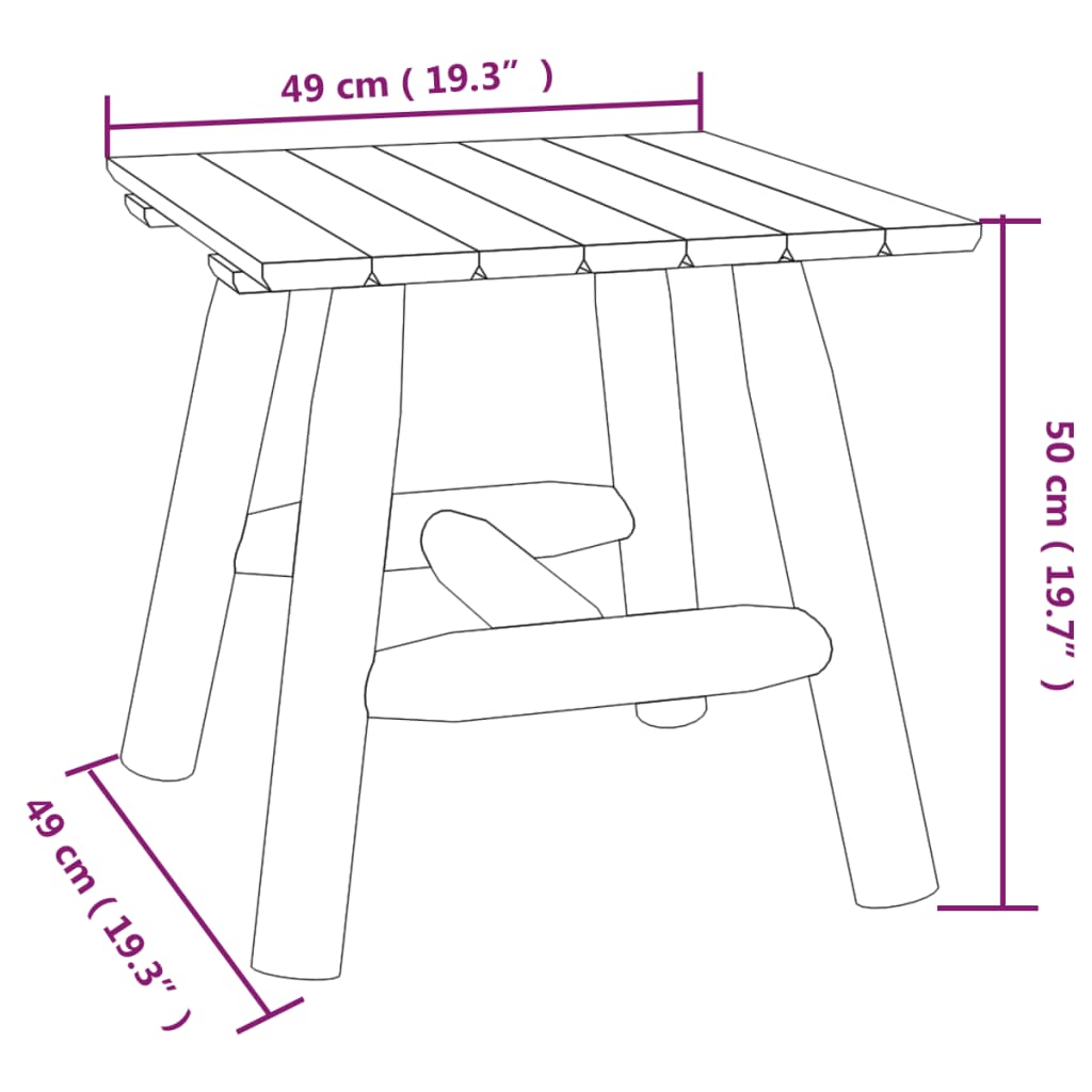 Set Divani da Giardino 3 pz in Legno Massello di Abete 3185511