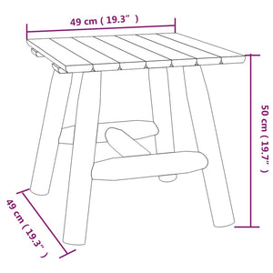 Set Divani da Giardino 3 pz in Legno Massello di Abete 3185511