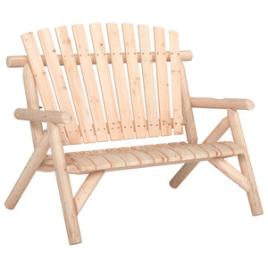 Set Divani da Giardino 3 pz in Legno Massello di Abete 3185515