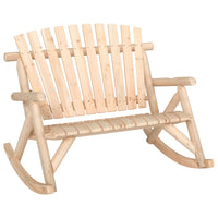 Set Divani da Giardino 4 pz in Legno Massello di Abete 3185525