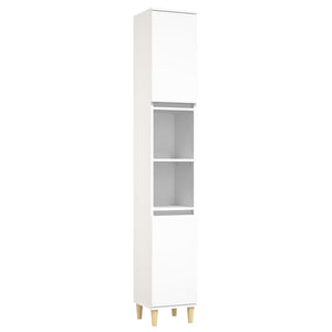 Set Mobili da Bagno 3 pz Bianco in Legno Multistrato 3185597