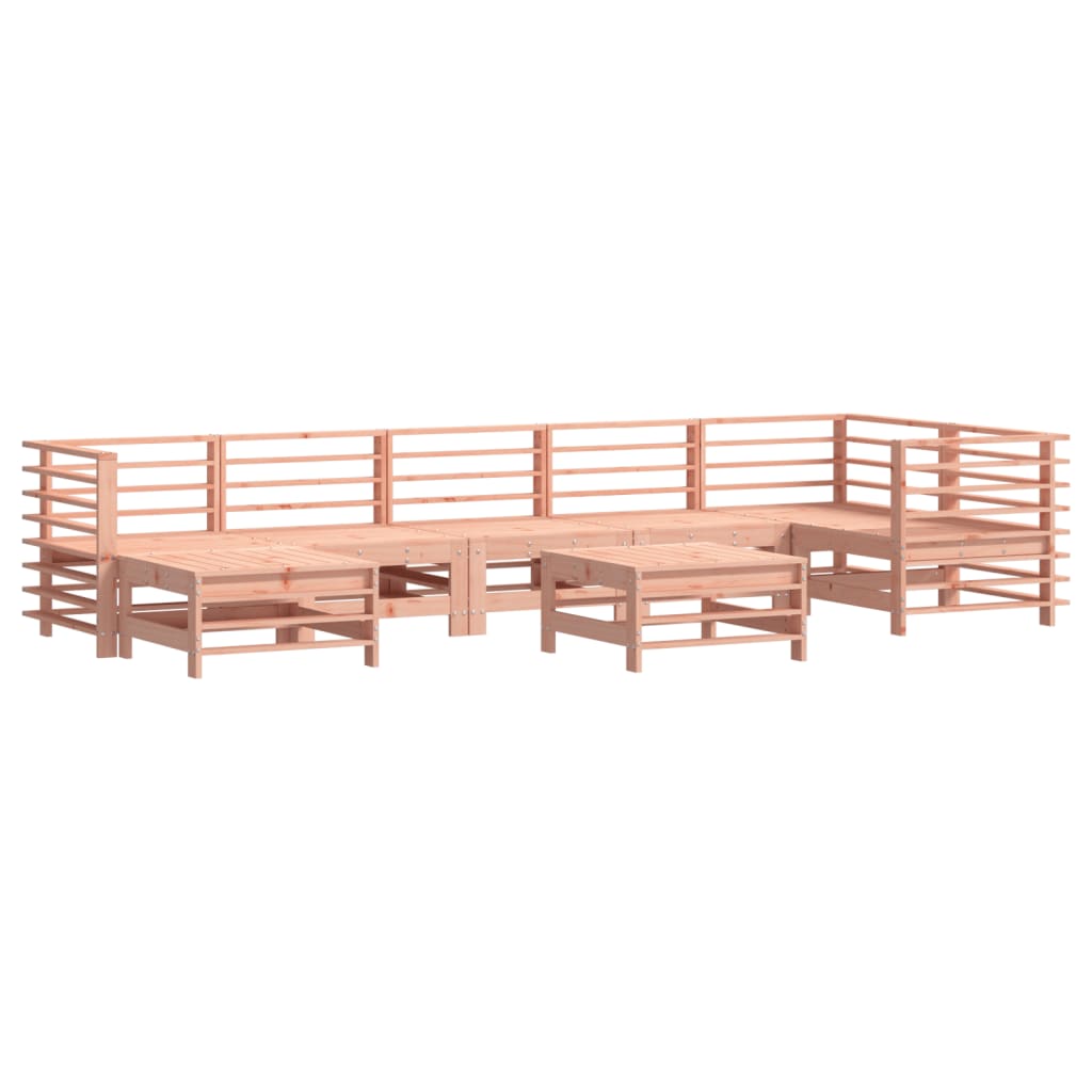 Set Divani Giardino 8 pz con Cuscini Legno Massello di Douglas 3185862