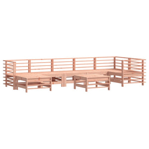 Set Divani Giardino 8 pz con Cuscini Legno Massello di Douglas 3185862